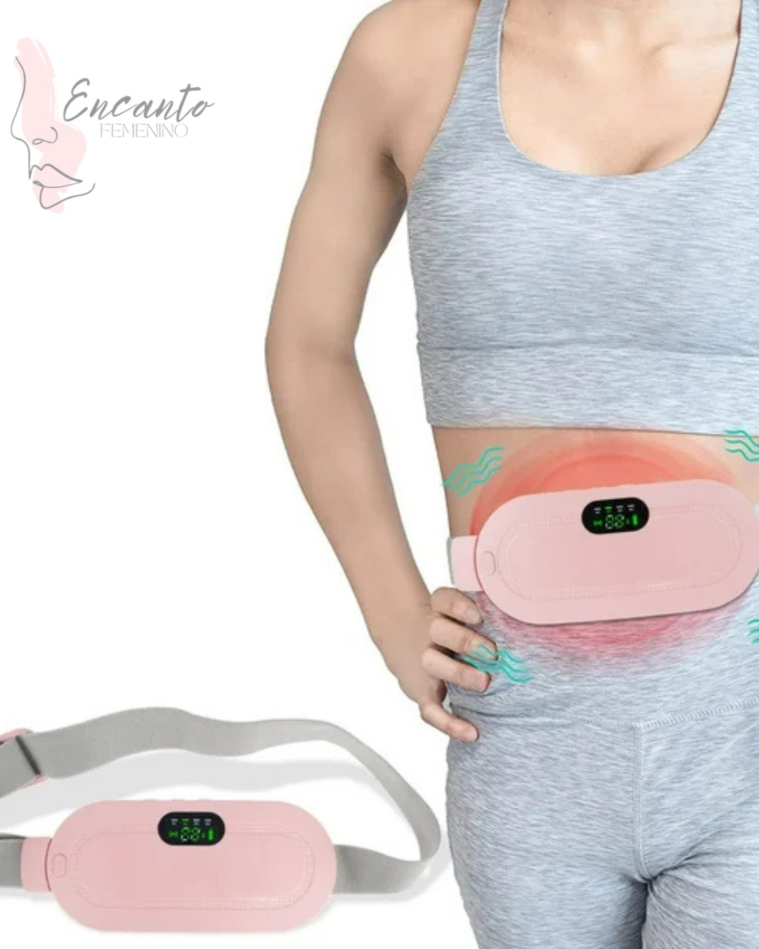 Almohadilla térmica menstrual