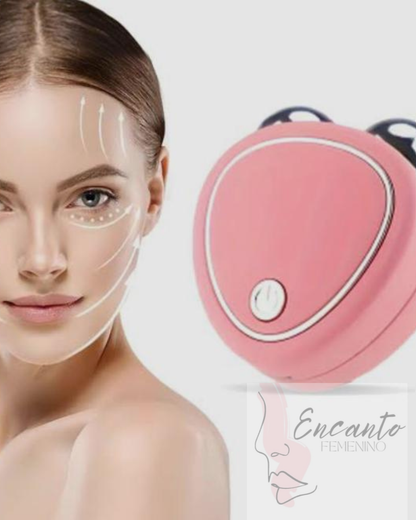Masajeador facial microcorriente